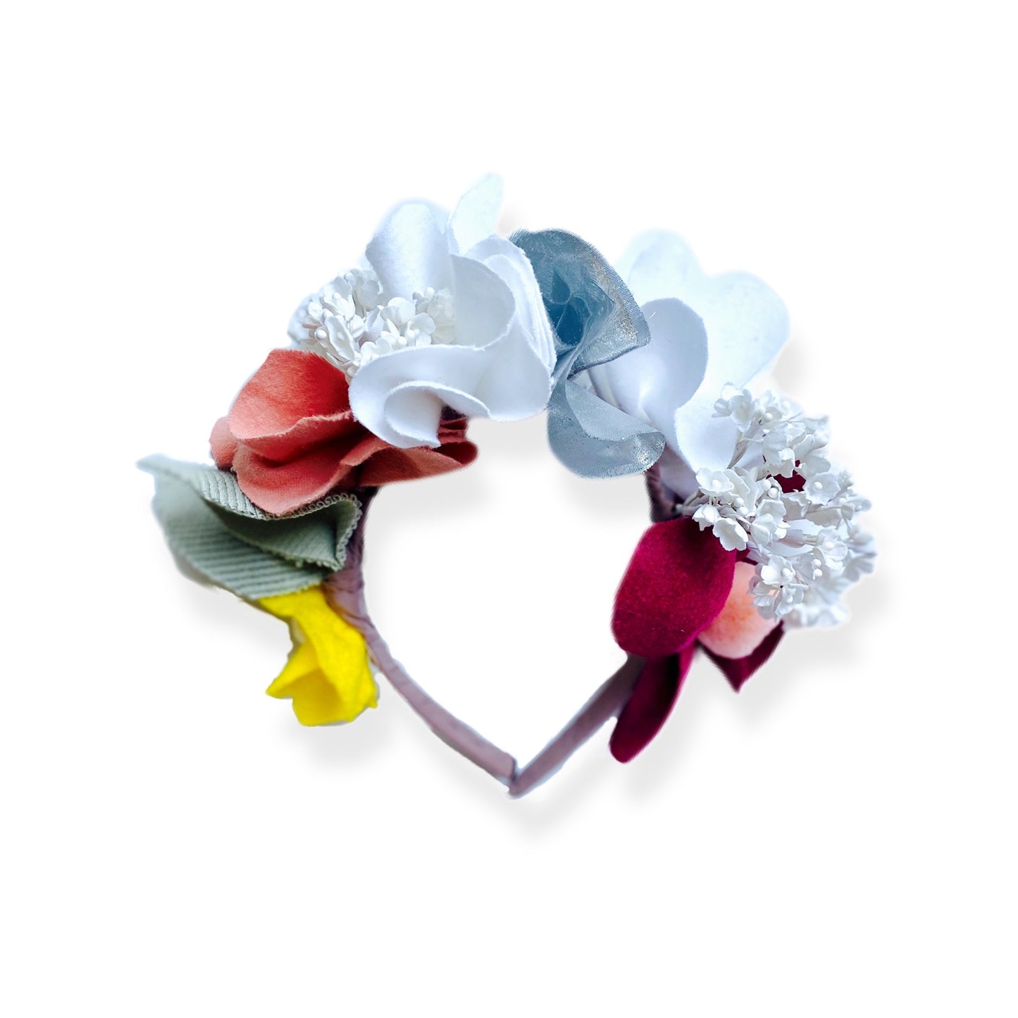 Fairy flower crown costume for children.