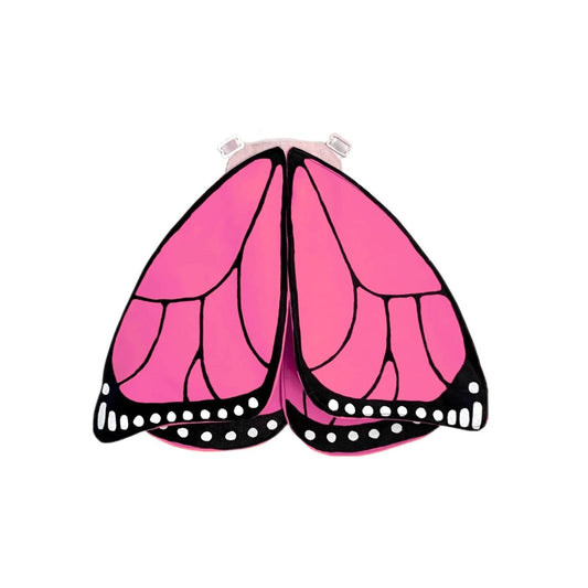 Pink Monarch Butterfly Wings Costume