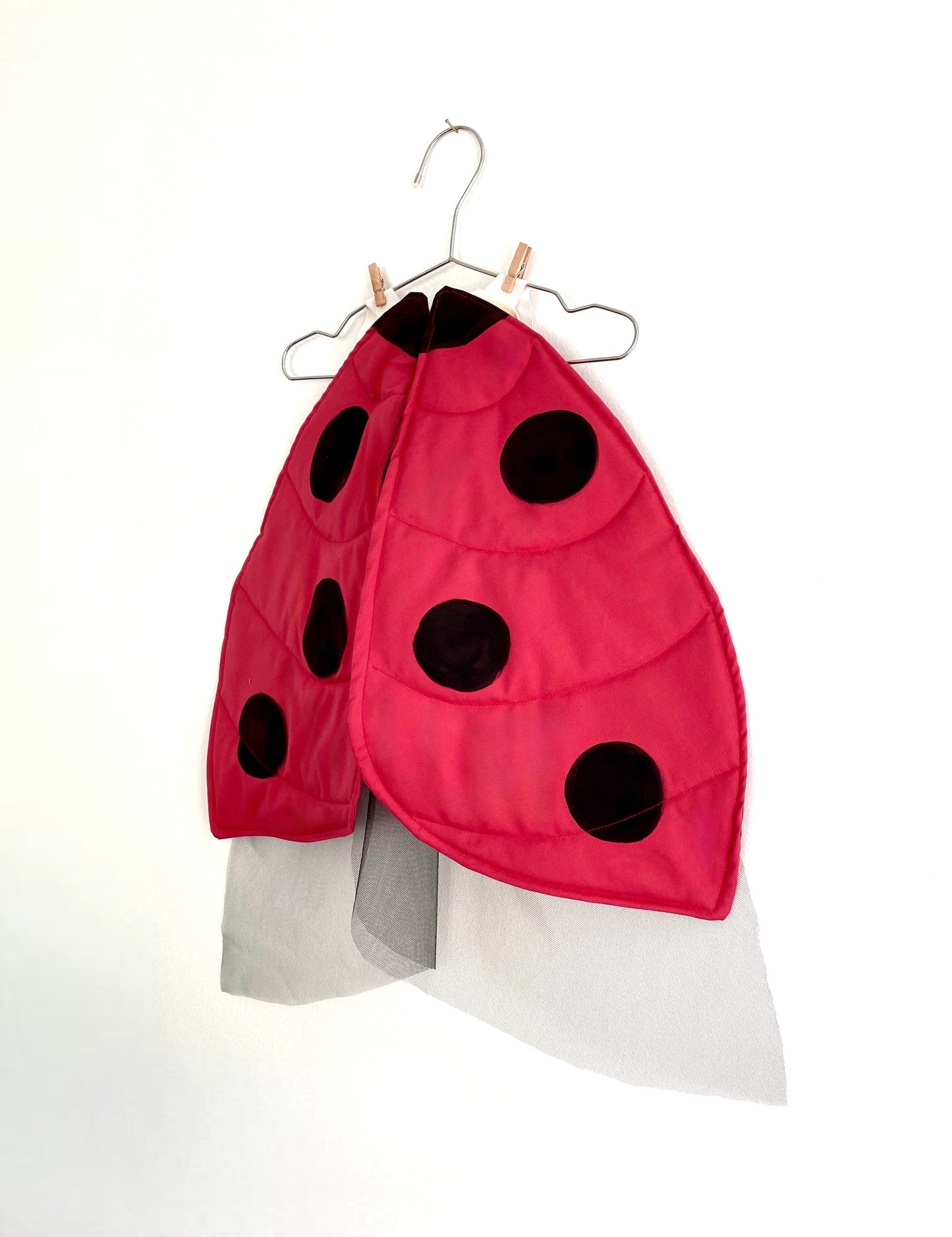 Ladybug dress up for toddler pretend play.